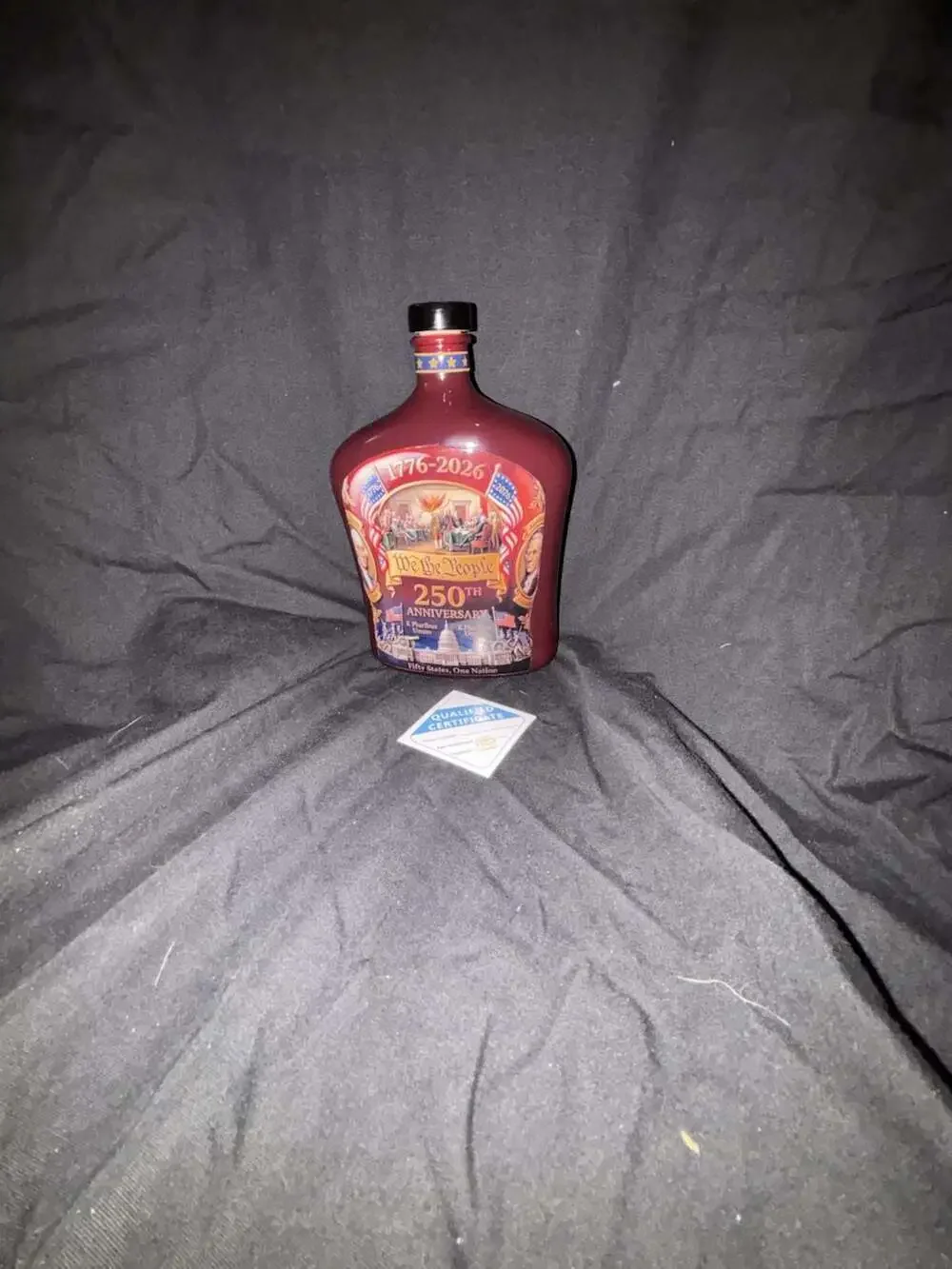 250th Anniversary Whiskey Decanter 1776-2026 We The People Commemorative  Bottle